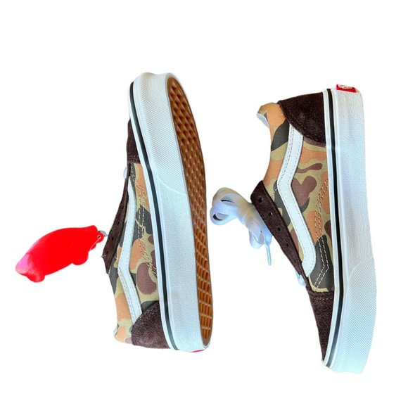 NWOB VANS Camo The Old Skool Skate Shoes 1 - Picture 6 of 8